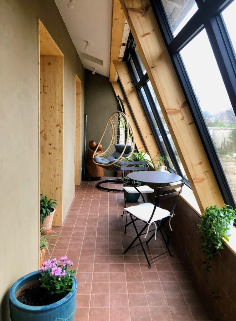Rénovation écologique en matériaux biosourcés d'une maison à Chazay d'Azergues dans le Beaujolais | Studio LOH Architecture Grenoble