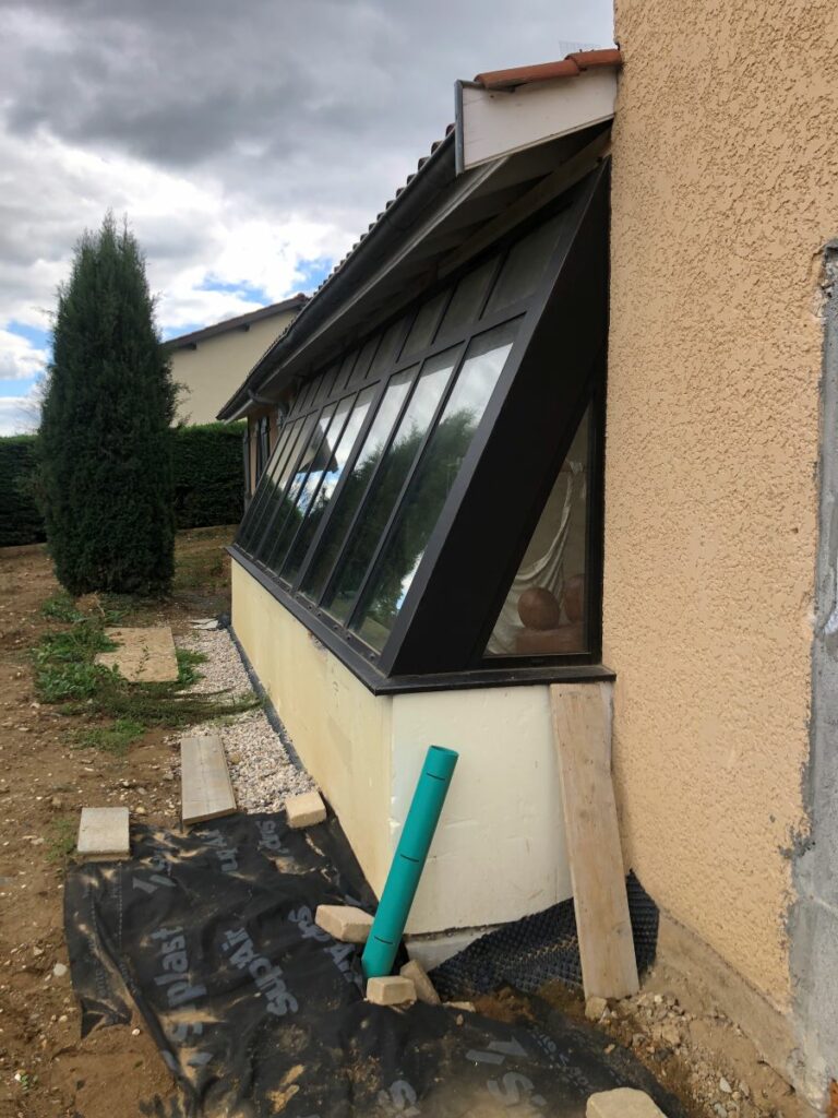 Rénovation écologique en matériaux biosourcés d'une maison à Chazay d'Azergues dans le Beaujolais | Studio LOH Architecture Grenoble