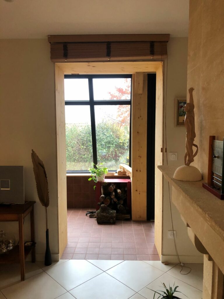 Rénovation écologique en matériaux biosourcés d'une maison à Chazay d'Azergues dans le Beaujolais | Studio LOH Architecture Grenoble