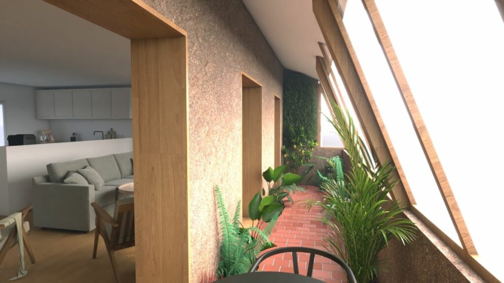 Rénovation écologique en matériaux biosourcés d'une maison à Chazay d'Azergues dans le Beaujolais | Studio LOH Architecture Grenoble