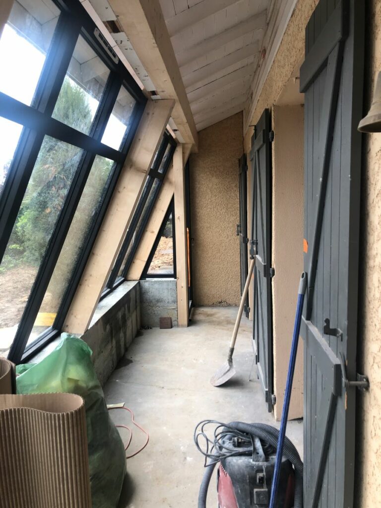 Rénovation écologique en matériaux biosourcés d'une maison à Chazay d'Azergues dans le Beaujolais | Studio LOH Architecture Grenoble